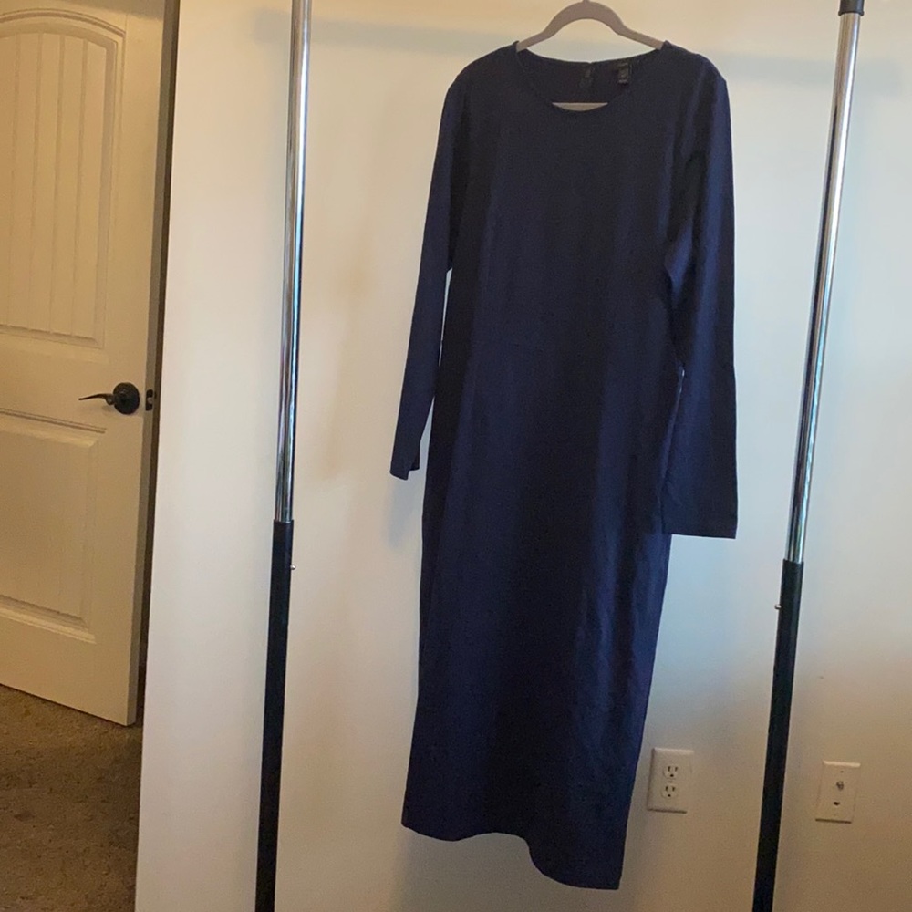 NWT J. Crew Long Sleeved Knit Dress